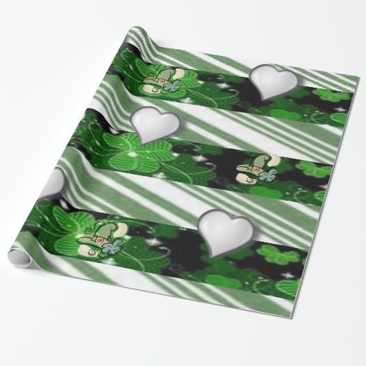 St. Patrick's Day Wrapping Paper Geschenkpapier (Ungerollt)