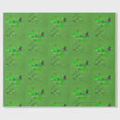 St. Patrick's Day Wrapping Paper Geschenkpapier (Flach)