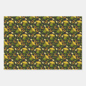 St. Patrick's Day Wrapping Paper Geschenkpapier Set (Vorderseite)