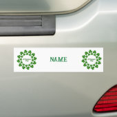 St Patrick's Day Wreath Thunder_Cove Autoaufkleber (Auf Auto)