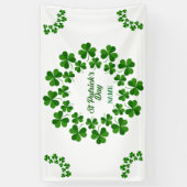 St Patrick's Day Wreath Thunder_Cove Banner (Vertikal)