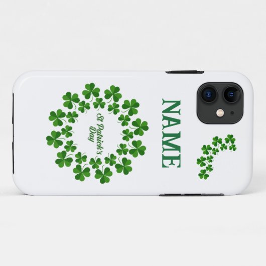 St Patrick's Day Wreath Thunder_Cove Case-Mate iPhone Hülle (Rückseite (Horizontal))