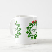 St Patrick's Day Wreath Thunder_Cove Kaffeetasse (Vorderseite Links)