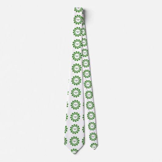 St Patrick's Day Wreath Thunder_Cove Krawatte (Vorderseite)