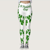 St Patrick's Day Wreath Thunder_Cove Leggings (Vorderseite)