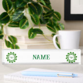 St Patrick's Day Wreath Thunder_Cove Namensplakette
