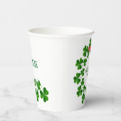 St Patrick's Day Wreath Thunder_Cove Pappbecher (Rechts)