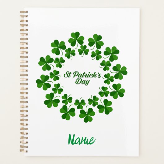 St Patrick's Day Wreath Thunder_Cove Planer (Vorderseite)