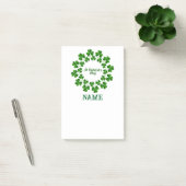 St Patrick's Day Wreath Thunder_Cove Post-it Klebezettel (Büro)