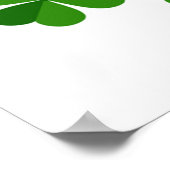 St Patrick's Day Wreath Thunder_Cove Poster (Ecke)