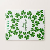 St Patrick's Day Wreath Thunder_Cove Puzzle (Horizontal)