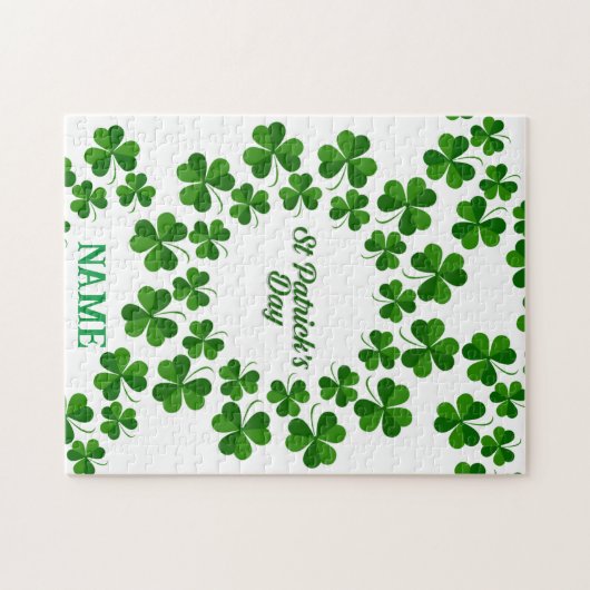 St Patrick's Day Wreath Thunder_Cove Puzzle (Horizontal)