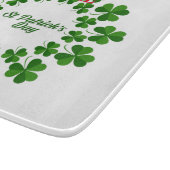 St Patrick's Day Wreath Thunder_Cove Schneidebrett (Ecke)
