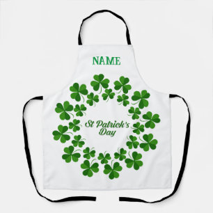 St Patrick's Day Wreath Thunder_Cove Schürze