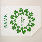 St Patrick's Day Wreath Thunder_Cove Sherpadecke (Vorderseite (Horizontal))
