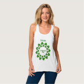 St Patrick's Day Wreath Thunder_Cove Tank Top (Vorderseite Vollansicht)