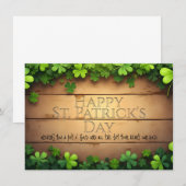 St. Patrick's Day wünscht 🍀 (Vorne/Hinten)