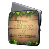 St. Patrick's Day wünscht 🍀 Laptopschutzhülle (Vorderseite Links)