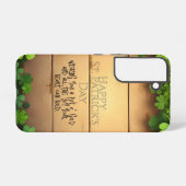 St. Patrick's Day wünscht 🍀 Samsung Galaxy Hülle (Rückseite (Horizontal))