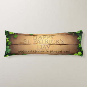 St. Patrick's Day wünscht 🍀 Seitenschläferkissen