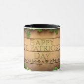 St. Patrick's Day wünscht 🍀 Tasse (Zentrum)