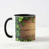 St. Patrick's Day wünscht 🍀 Tasse (Links)