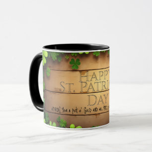 St. Patrick's Day wünscht 🍀 Tasse