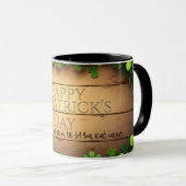 St. Patrick's Day wünscht 🍀 Tasse (VorderseiteRechts)