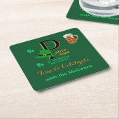St. Patricks Day Zeit zum Feiern Rechteckiger Pappuntersetzer (angewinkelt)