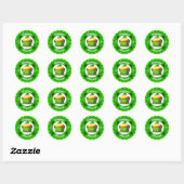 St. Patrick's Day Zuhause Made Kitchen Sticker (Blatt)