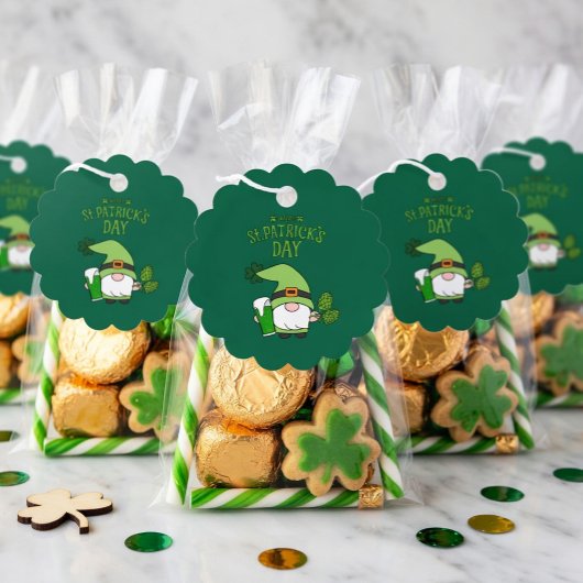 St. Patrick's Day-Zwergen-Grün-Geschenkanhänger Geschenkanhänger