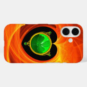 ST. PATRICK'S DAZELLTIC HERZ MIT KLEEBLATT Case-Mate iPhone HÜLLE (Rückseite (Horizontal))