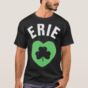 St Patricks Erie PA Liebe Green Irish Pattys T-Shirt