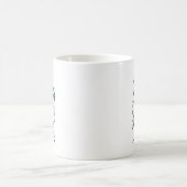 St. Patricks-Feier Lustige Idee Irisches Outfit Kaffeetasse (Mittel)