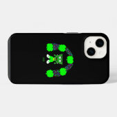 St. Patrick's FrankenCheese Apple iPhone 14 Fall Hülle (Rückseite (Horizontal))