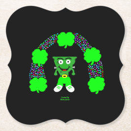 St. Patrick's FrankenCheese Bracket Paper Unterset Untersetzer