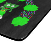 St. Patrick's FrankenCheese Cutting Board Schneidebrett (Ecke)