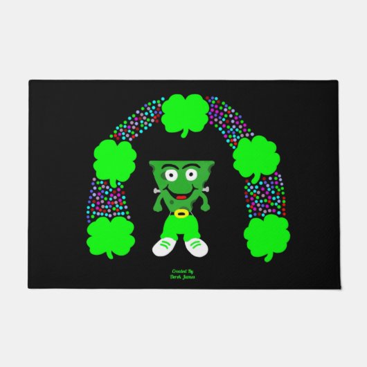 St. Patrick's FrankenCheese Door Mat Fußmatte (Vorderseite)