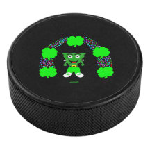 St. Patrick's FrankenCheese Hockey Puck