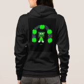 St.  Patrick's FrankenCheese Women's Hoodie (Rückseite)