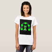 St. Patrick's FrankenCheese Women's White T Shirt (Vorne ganz)