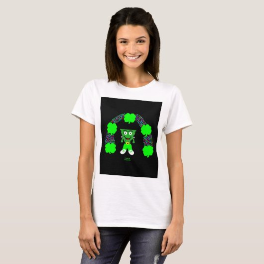 St. Patrick's FrankenCheese Women's White T Shirt (Vorne ganz)