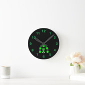 St. Patrick's FrankenKäse Acrylmauer Uhr (Zuhause)