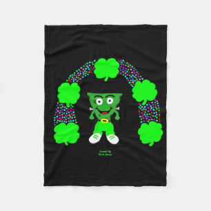 St. Patrick's FrankenKäse Kleines Fleece Blanket