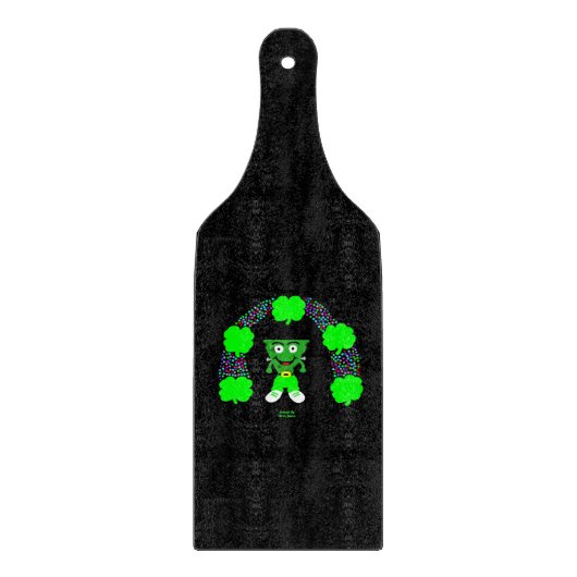 St. Patrick's FrankenKäse-Schneiderpaddel Schneidebrett (Vorderseite)