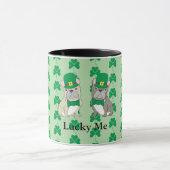 St. Patricks French Bulldogs Tasse (Zentrum)