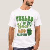 St Patrick's Fueled by bier and Shenanigans T-Shirt (Vorderseite)