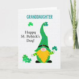 St Patrick's Fun Leprechaun Card Karte
