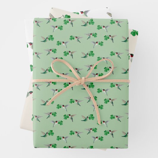  St. Patrick's Geschenkpapier Set (Beispiel)