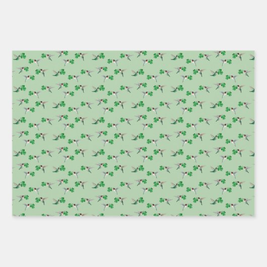  St. Patrick's Geschenkpapier Set (Vorderseite)